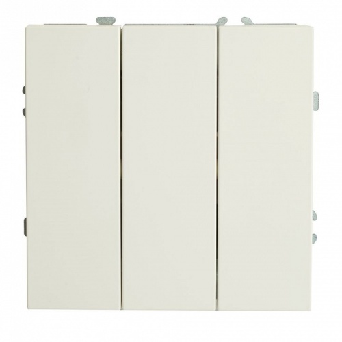 Выключатель трехклавишный без рамки Stekker Эмили 49870 в Нижнем Новгороде фото 7