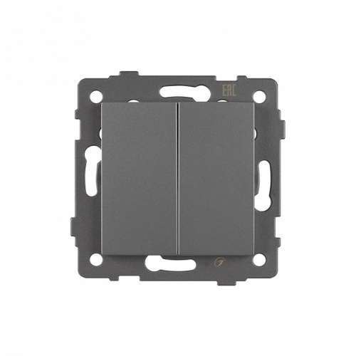 Выключатель двухклавишный без рамки Arlight SWT 049889 в Нижнем Новгороде фото 2