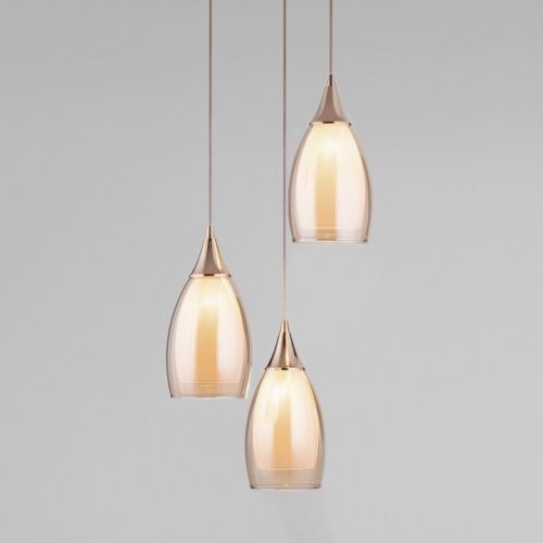 Подвесной светильник Eurosvet Cosmic 50085/3 золото в Нижнем Новгороде фото 4