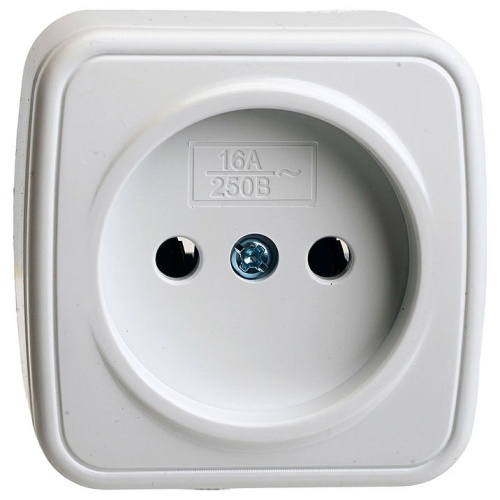 Розетка без заземления Stekker Basic 50074 в Нижнем Новгороде