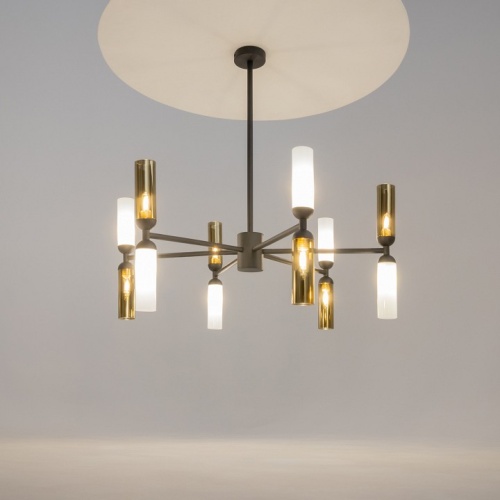 Люстра на штанге Maytoni Memory MOD177PL-12G в Нижнем Новгороде фото 6