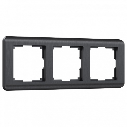 Рамка на 3 поста Werkel Stream (графит) W0032104 в Нижнем Новгороде