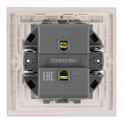 Выключатель одноклавишный без рамки Stekker Мия 50573 в Нижнем Новгороде фото 5