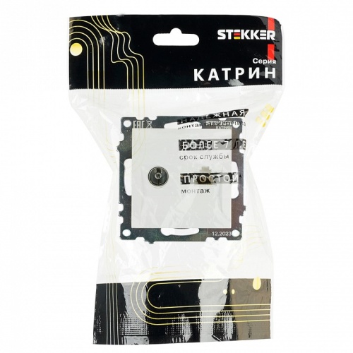 ТВ-розетка без рамки Stekker Катрин 49181 в Нижнем Новгороде фото 6