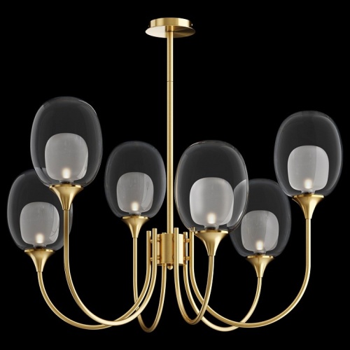 Люстра на штанге Maytoni Aura MOD016PL-06BS в Нижнем Новгороде фото 6