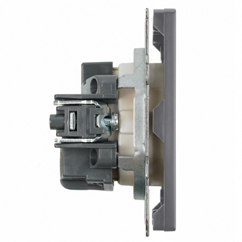 Розетка с заземлением и со шторкой, без рамки Stekker Эмили 50243 в Нижнем Новгороде фото 4