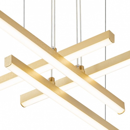 Подвесная люстра Indigo Paralleli 14017/4P Gold в Нижнем Новгороде фото 3