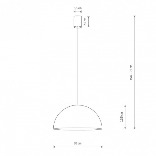 Подвесной светильник Nowodvorski Hemisphere Super S 10695 в Ермолино фото 7