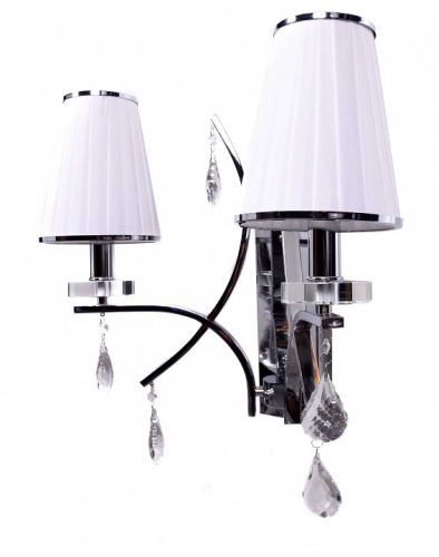 Бра LUMINA DECO Glamour LDW 66247-2 WT+CHR в Нижнем Новгороде фото 3
