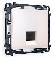 Розетка телефонная RJ-11 со штрокой, без рамки Ambrella Volt ALFA MA212030 в Нижнем Новгороде