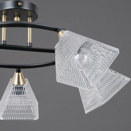 Люстра на штанге ILLUMICO IL0850 IL0850-5CSQ-25BKAB ELITE в Нижнем Новгороде фото 2