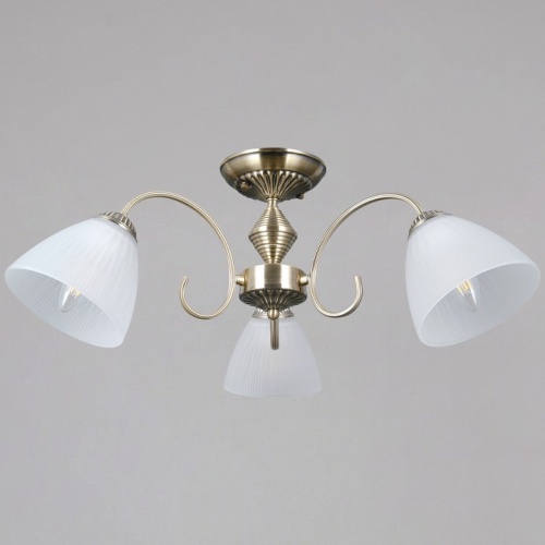 Люстра на штанге ILLUMICO  IL0897-3CSQ-26 AB ELITE в Нижнем Новгороде фото 4