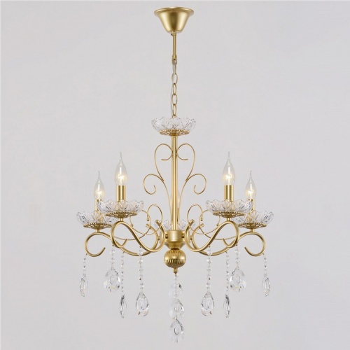 Подвесная люстра 04201-0.4-05 GOLD в Нижнем Новгороде фото 4