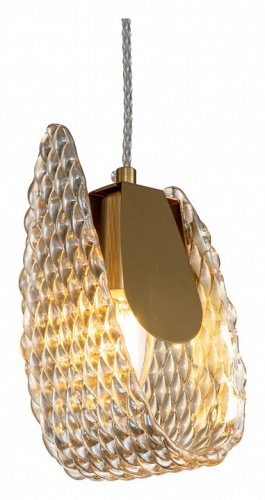 Подвесной светильник Indigo Fless 11033/1P Amber в Нижнем Новгороде фото 4