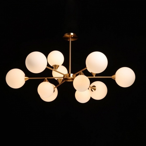 Люстра на штанге DeMarkt Оливия 18 306015612 в Нижнем Новгороде фото 3