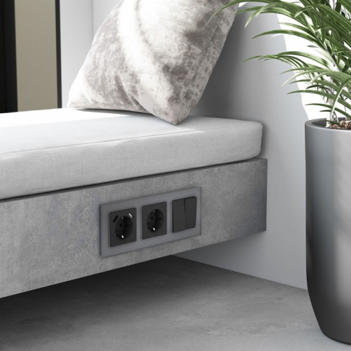 Рамка на 3 поста Werkel Senso (серебряный, стекло soft-touch) W0033106 в Нижнем Новгороде фото 3