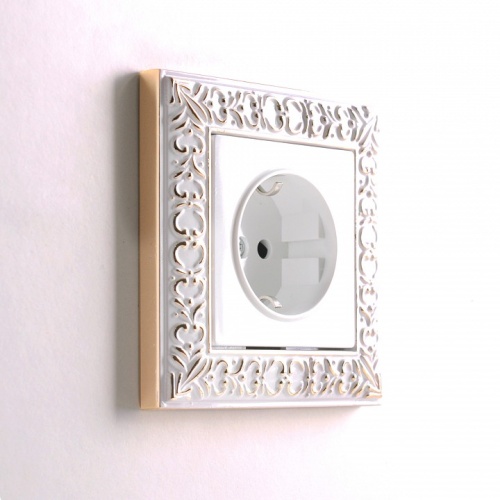 Розетка с заземлением, без рамки Werkel белый W1171301 в Нижнем Новгороде фото 8