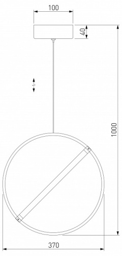 Подвесной светильник Eurosvet Element 90281/1 бронза в Ермолино фото 4