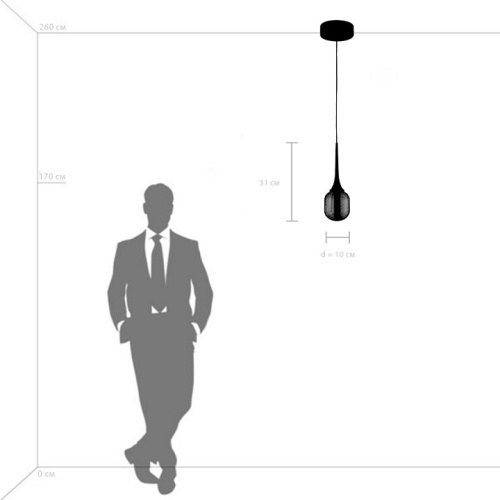 Подвесной светильник Lightstar Acrile 738011 в Нижнем Новгороде фото 5