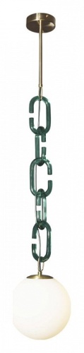 Подвесной светильник Loft it Chain 10128P Green в Бородино фото 4