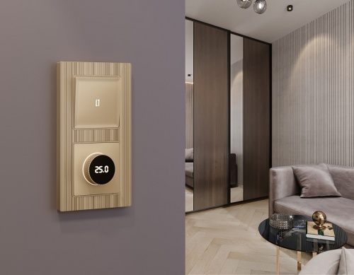 Терморегулятор электромеханический для теплого пола без рамки Ambrella Volt ALFA MA605810 в Нижнем Новгороде фото 2