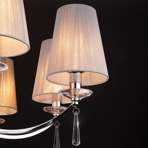 Подвесная люстра Eurosvet Valery 60079/8 хром в Нижнем Новгороде фото 2