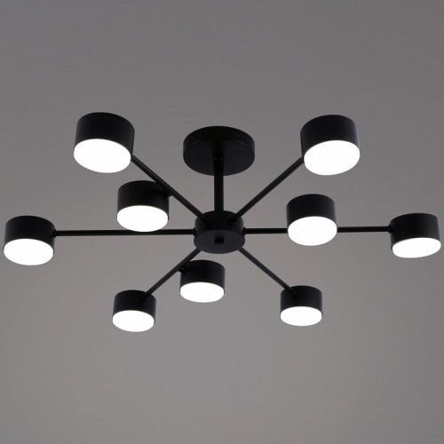 Люстра на штанге 03738 03738-0.3-09 BK GX53 в Нижнем Новгороде фото 5