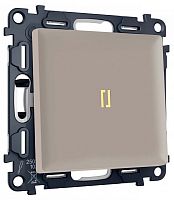 Выключатель самовозвратный одноклавишный с подсветкой, без рамки Ambrella Volt MA MA362050 в Нижнем Новгороде