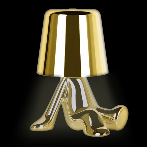 Настольная лампа декоративная Loft it Brothers 10233/B Gold в Йошкар-Оле фото 4