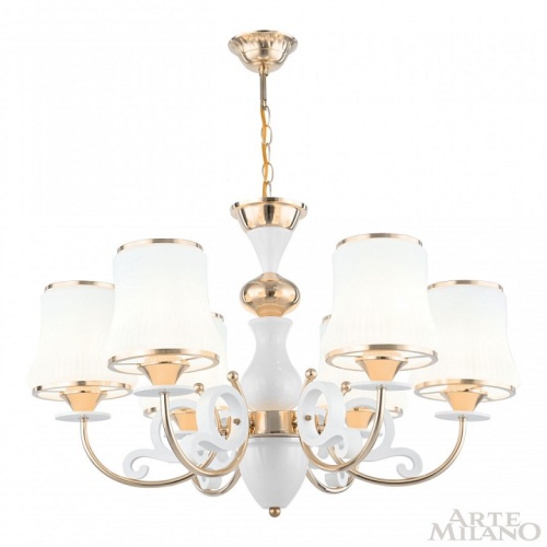 Подвесная люстра Arte Milano Florentia-1097 301097/6 Wh/Gd в Нижнем Новгороде фото 9