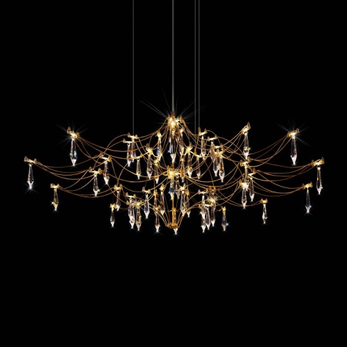 Подвесная люстра Loft it Mira 10587/1000 Gold Asfour в Нижнем Новгороде фото 5