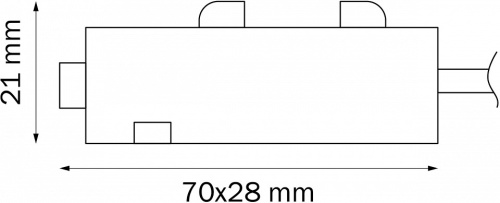 Токопровод концевой Lightstar Teta 505117 в Нижнем Новгороде фото 2