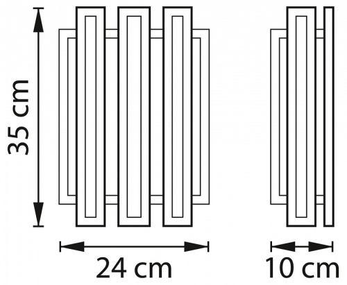 Накладной светильник Lightstar Agave 712624 в Нижнем Новгороде фото 6