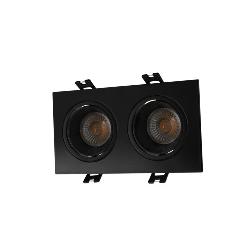 DK3072-BK Встраиваемый светильник, IP 20, 10 Вт, GU5.3, LED, черный/черный, пластик в Можге