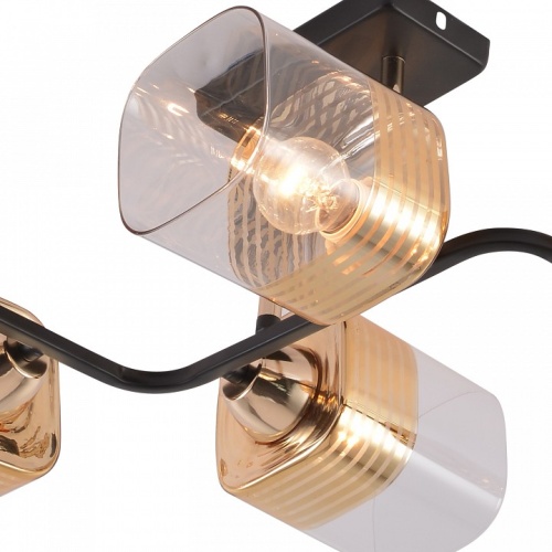 Люстра на штанге 01615-0.3-06 BK+FGD в Нижнем Новгороде фото 2