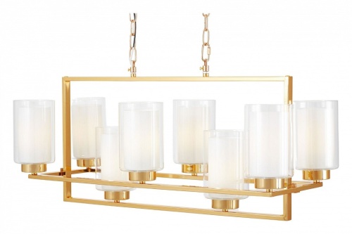 Подвесная люстра LUMINA DECO Lino LDP 1239-8 F.GD в Нижнем Новгороде фото 4