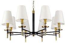 Подвесная люстра Arte Lamp Riccardo A4075LM-8BK в Сельцо