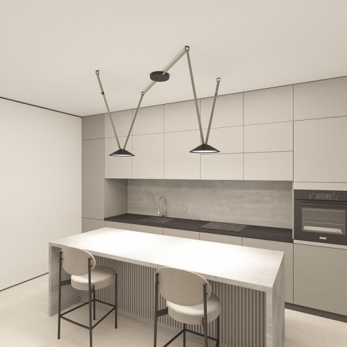 Накладной светильник Denkirs BELTY FLOW DK5565-BK в Нижнем Новгороде фото 2