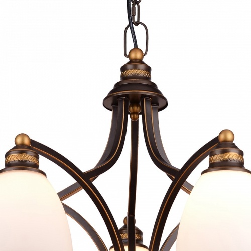 Подвесная люстра Arte Lamp Bonito A9518LM-5BA в Сочи фото 2