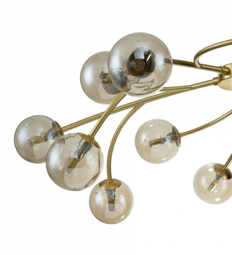 Люстра на штанге Indigo Intero 11024/15R Gold в Нижнем Новгороде фото 2