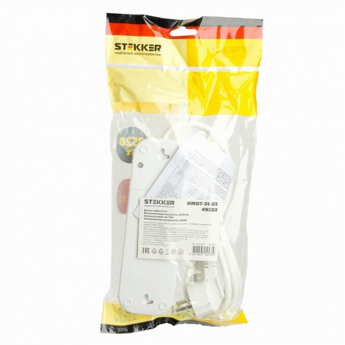 Удлинитель с выключателем Stekker Home 49353 в Нижнем Новгороде фото 6