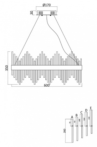 Подвесной светильник Freya Chalice FR10008PL-L46G в Нижнем Новгороде фото 6