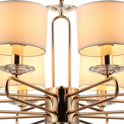 Подвесная люстра ILLUMICO  IL6196-8P-17 GD в Нижнем Новгороде фото 3