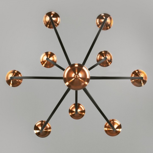 Подвесная люстра Eurosvet Lazzaro 60098/9 черный в Нижнем Новгороде фото 3