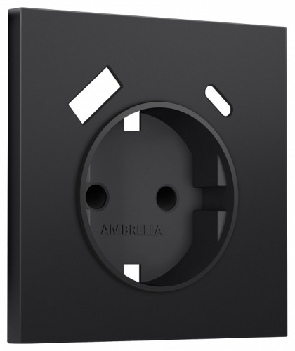 Накладка для розетки с заземлением и со шторками и 2хUSB type A и C Ambrella Volt SIGMA SP8100 в Нижнем Новгороде