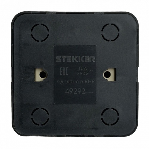 Выключатель одноклавишный с подсветкой Stekker София 49292 в Нижнем Новгороде фото 7