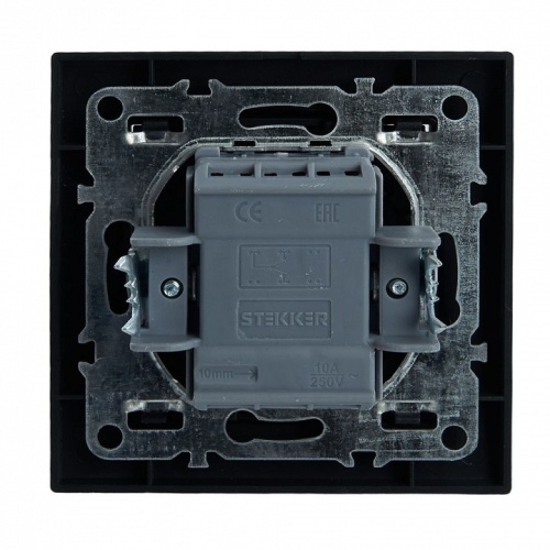 Переключатель одноклавишный Stekker Эрна 39619 в Нижнем Новгороде фото 4