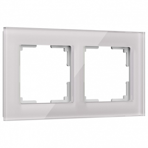 Рамка на 2 поста Werkel Favorit (дымчатый) W0021117 в Нижнем Новгороде