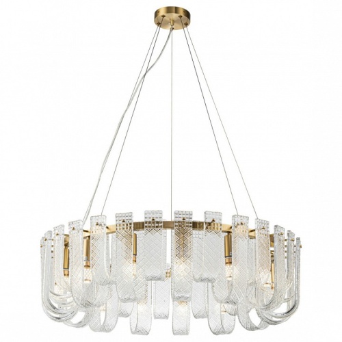 Подвесная люстра Belfast Severn 6601-800 BR CL в Нижнем Новгороде фото 7