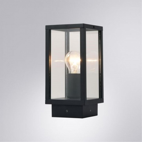 Наземный низкий светильник Arte Lamp Pot A1631FN-1BK в Белово фото 2